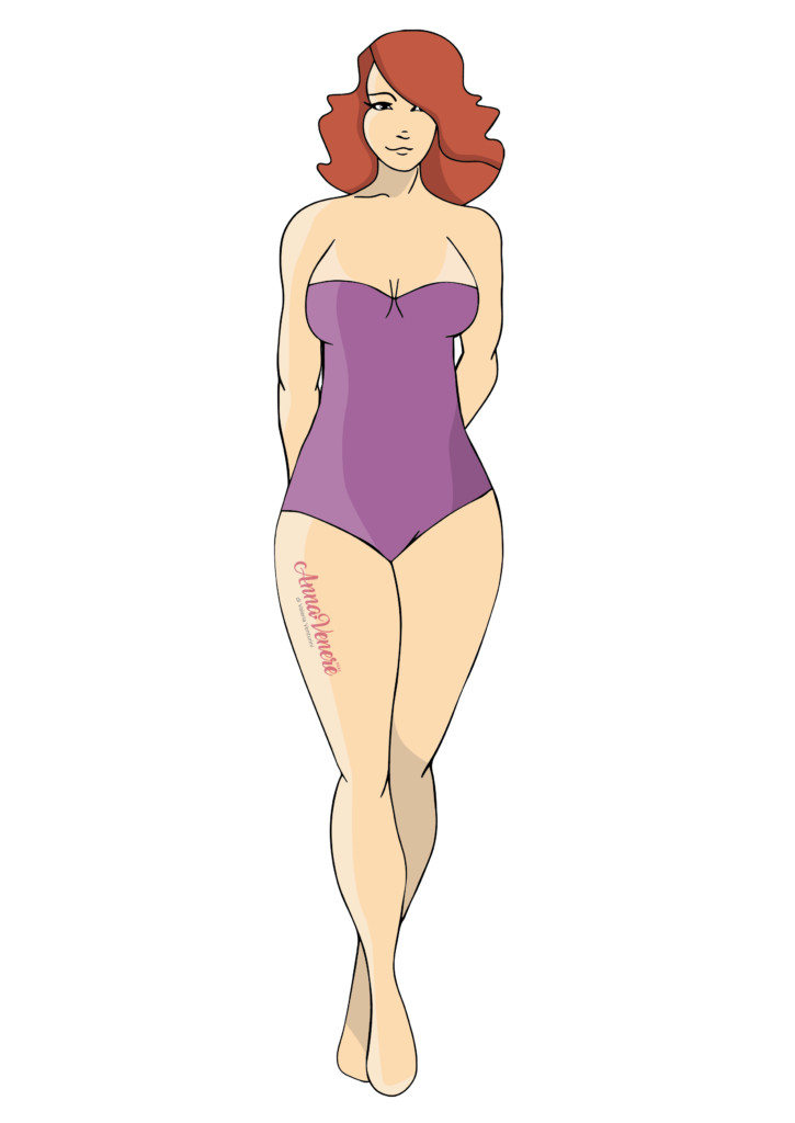 Forma del corpo Clessidra Morbida
