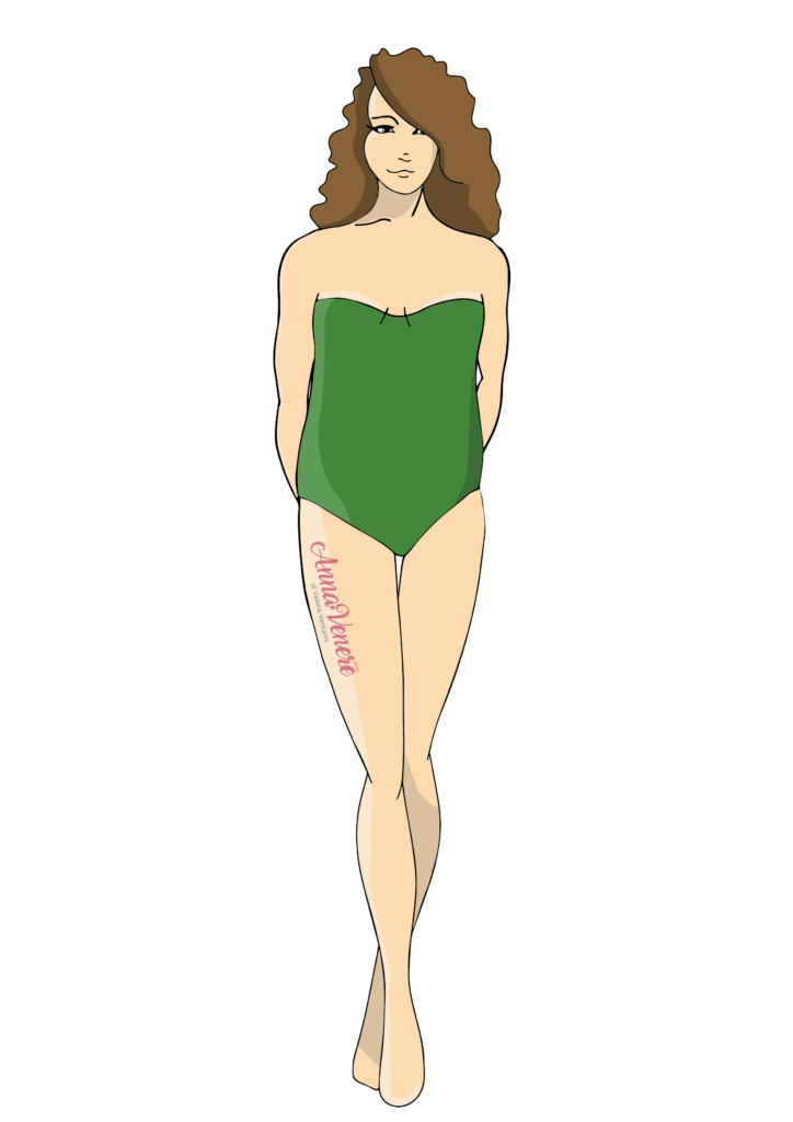 Forma del corpo Mela Magra