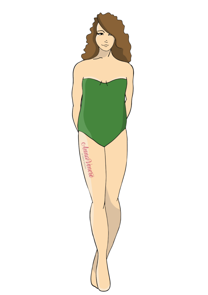 Forma del corpo Mela Magra
