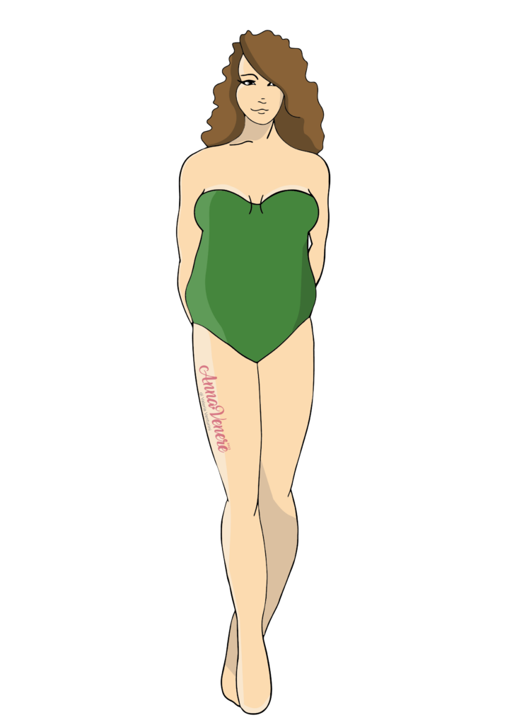 Forma del corpo Mela pancia molto seno