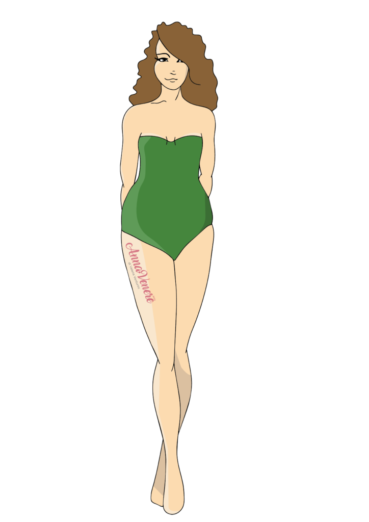 Forma del corpo Mela Vaso